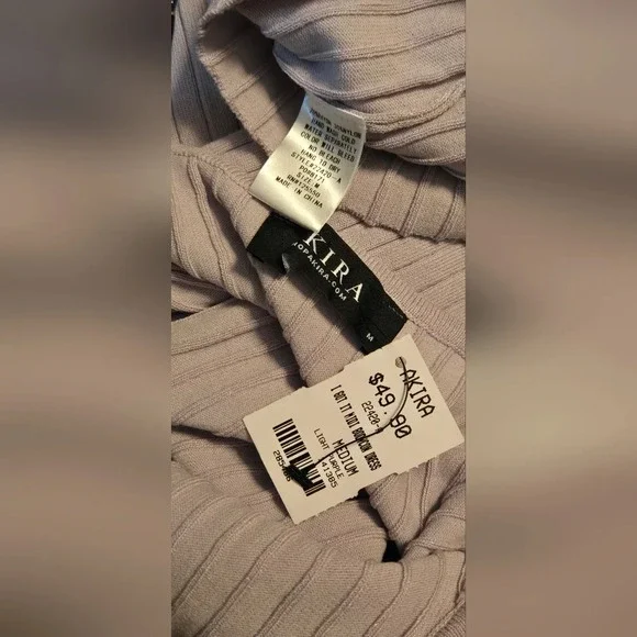 Sexy Ribbed Halter Neck Criss-Cross Back Midi Dress #434-436 - Picture 8 of 11